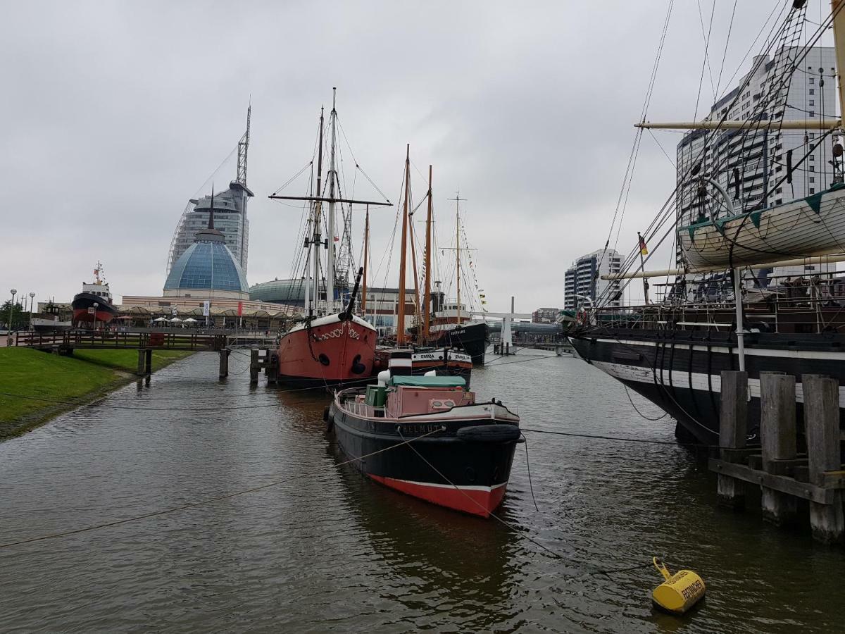 Ferienwohnung Koralle - Am Wasser Bremerhaven Eksteriør billede