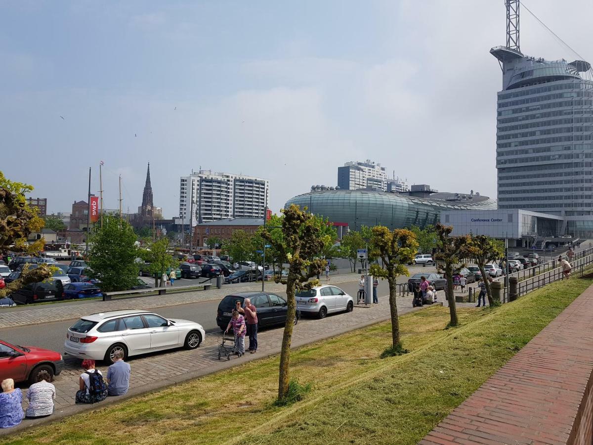 Ferienwohnung Koralle - Am Wasser Bremerhaven Eksteriør billede