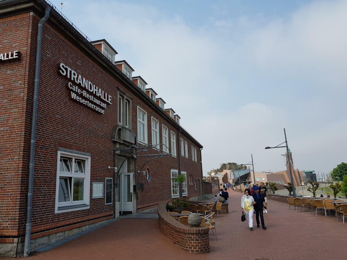 Ferienwohnung Koralle - Am Wasser Bremerhaven Eksteriør billede